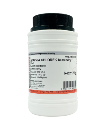 كلوريد الكالسيوم اللامائي 250 جم