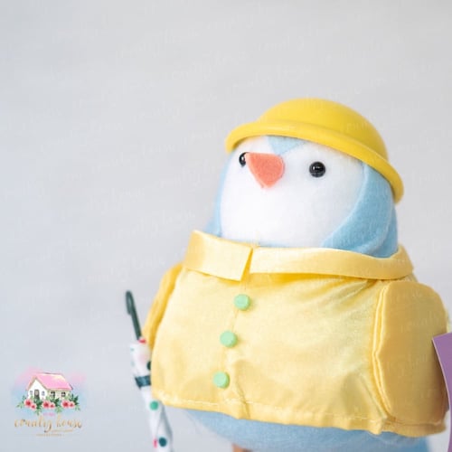 3051 دمية العصفور والمظلة القماشية