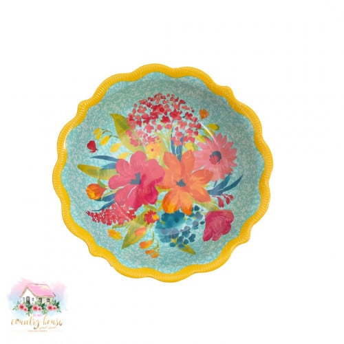 10080 زبدية ميلامين بطابع ريفي