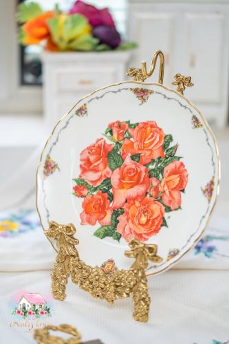 3790 صحن عرض فاخر Royal Albert “Elizabeth of Glami...