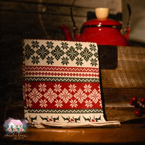 3363 مفرش مميز بألوان شتوية