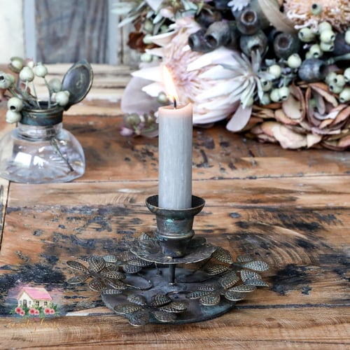 71581 شمعدان الزهور أنتيك