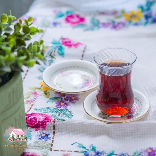 3532 صحون صغيرة للشاي انتيك من رويال البرت Royal A...