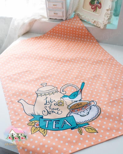 3759 طقم مفارش وقت الشاي