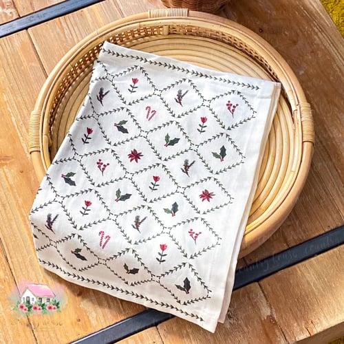 3355 لبادة بزخارف شتوية