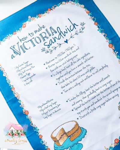 3759 طقم مفارش وقت الشاي