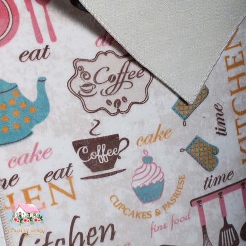 3148 سجادة أواني المطبخ المميزة (ملونة)