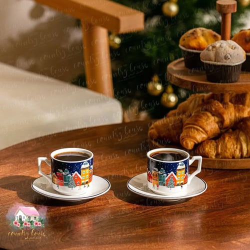 3192 طقم القهوة الشتوي لشخصين