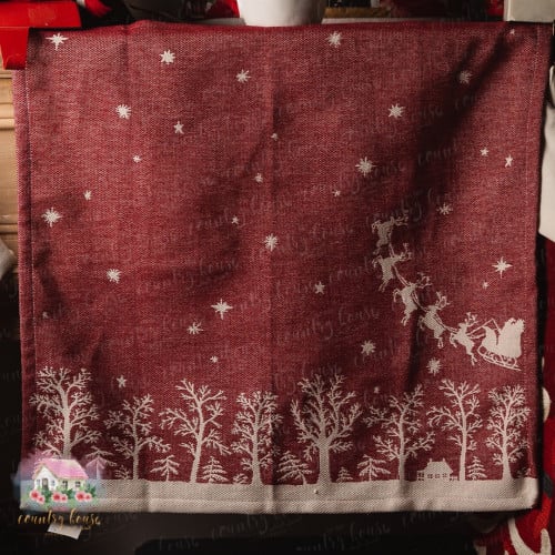 3215 مفرش عربة الغزلان الشتوية