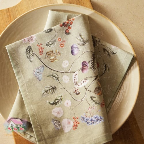 6050 مفرش أخضر مورد