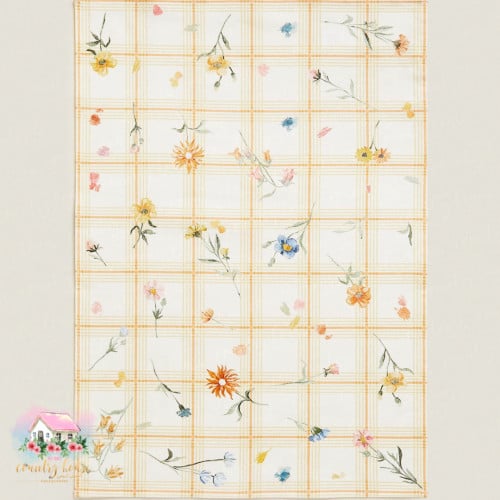 3323 مفرش مورد مخطط