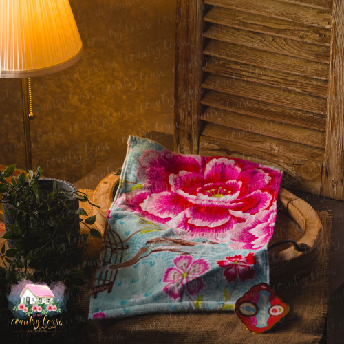 3305 فوطة قطنية لون أزرق من بيب ستوديو