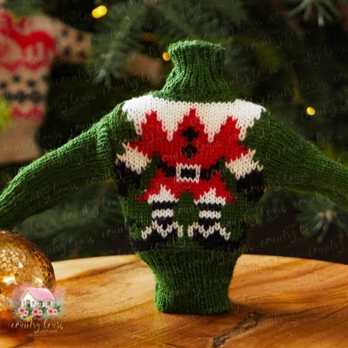 6213 اكسسوار وتعليقة شتوية بشكل بلوزة