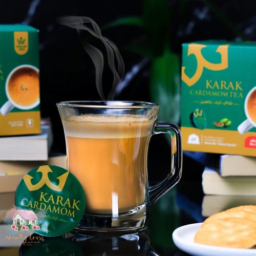 3109 كبسولات شاي كرك بالهيل من فولاد (بدون سكر)