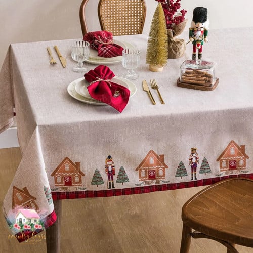 3193 مفرش طاولة الجنود الشتوي