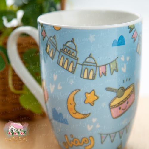 2965 كوب رمضاني أزرق