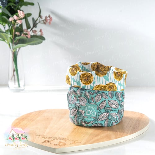 3587 سلة صغيرة لتقديم المخبوزات بوجهين