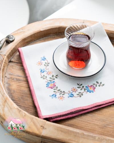 3699 مفرش نسمة ورد