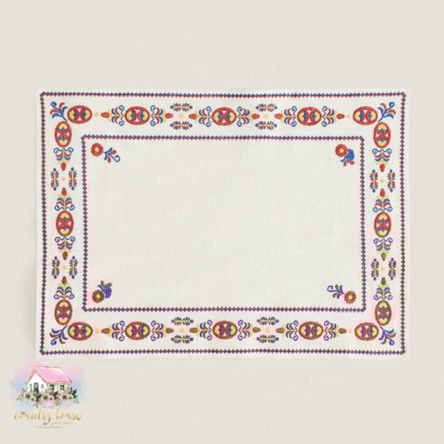 3325 لبادة مزخرفة مطرزة أنيقة