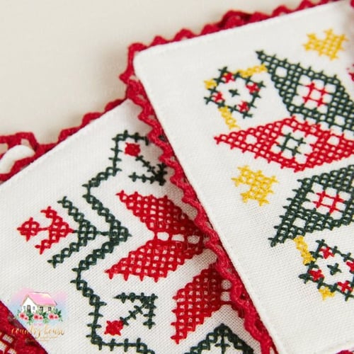 3269 طقم كوسترات مطرزة مميزة