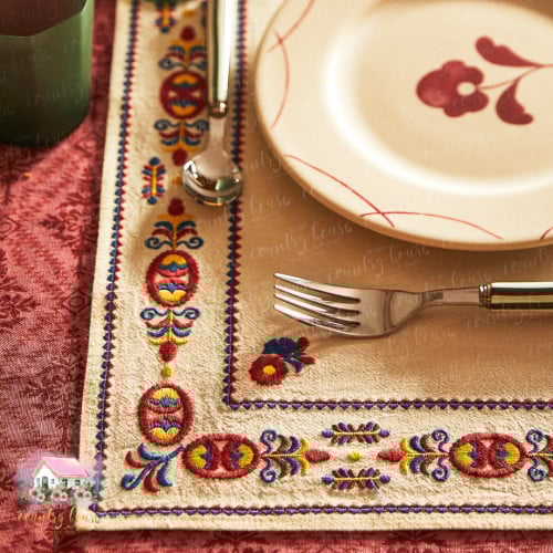 3325 لبادة مزخرفة مطرزة أنيقة