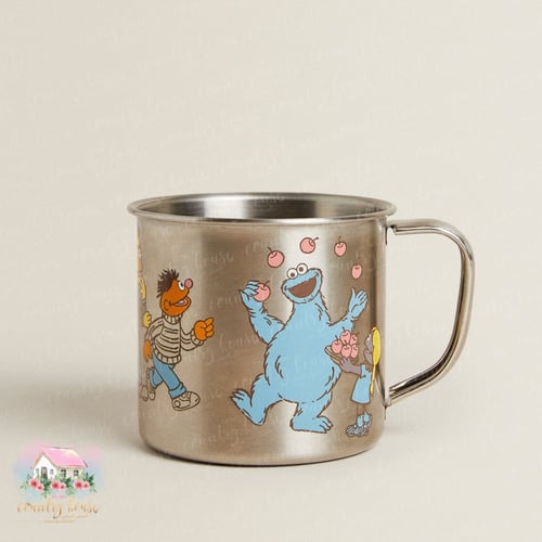 1270 كوب معدني شارع السمسم