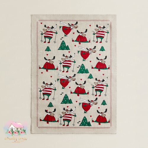 1145 مفرش الغزلان الشتوي