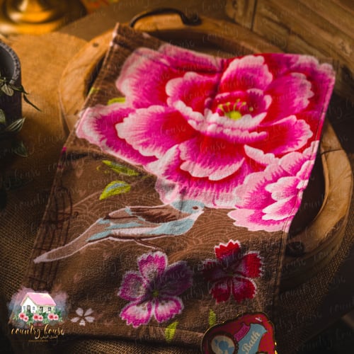 3304 فوطة قطنية لون بني من بيب ستوديو