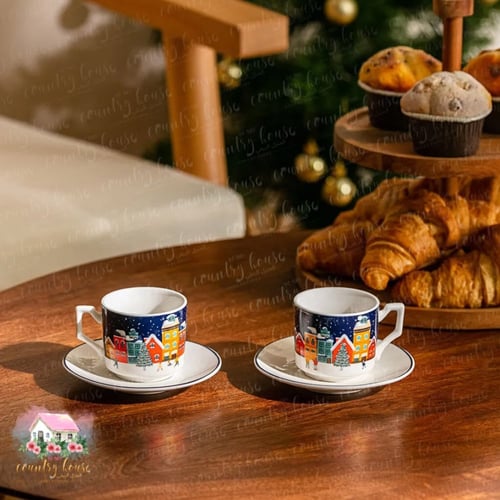 3192 طقم القهوة الشتوي لشخصين