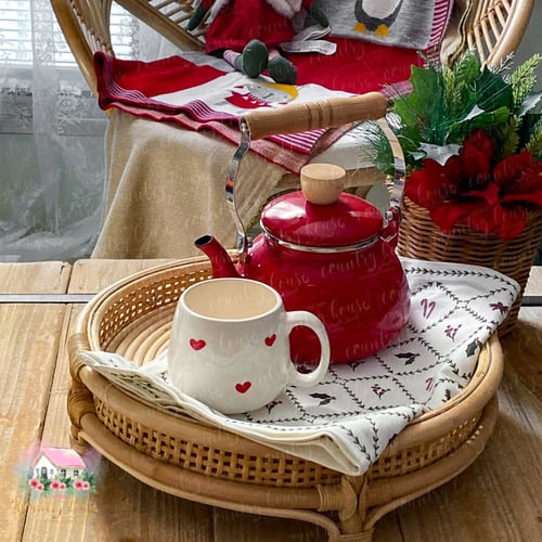 3355 لبادة بزخارف شتوية