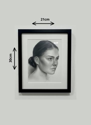 رسمة بورتريه شخصية حجمA4-حسب الطلب