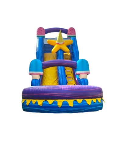 زحليقة الايسكريم المائية 9*5*9m