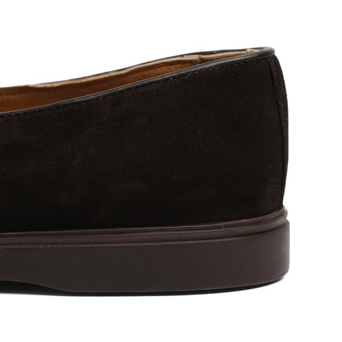 لوفر شامواه كلاسيكي لون بني