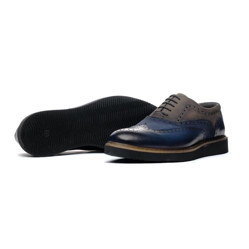 حذاء رسمي فاخر بتدرج لوني – نقشة وينجتيب