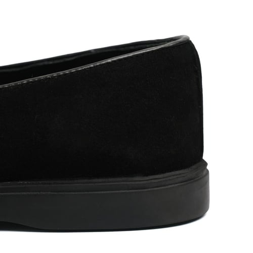 لوفر شامواه كلاسيكي لون اسود