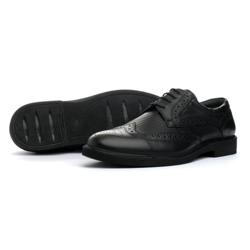 جزمة ديربي نقش سدو – جلد طبيعي فاخر