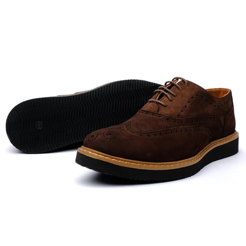 حذاء شمواه رجالي – بنقشة وينجتيب كلاسيكية