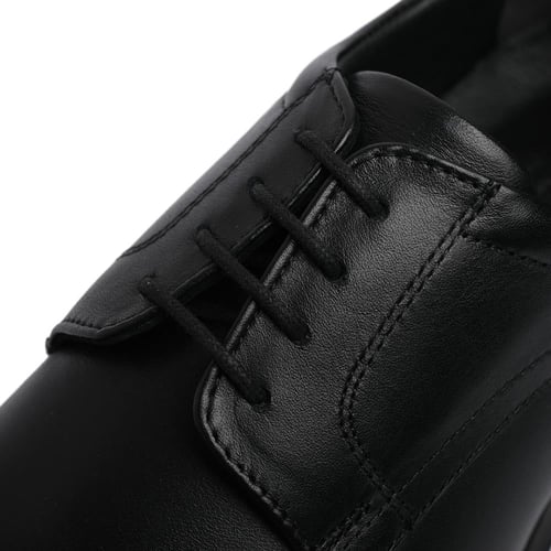 جزمة ديربي كاب تو - جلد طبيعي لون اسود