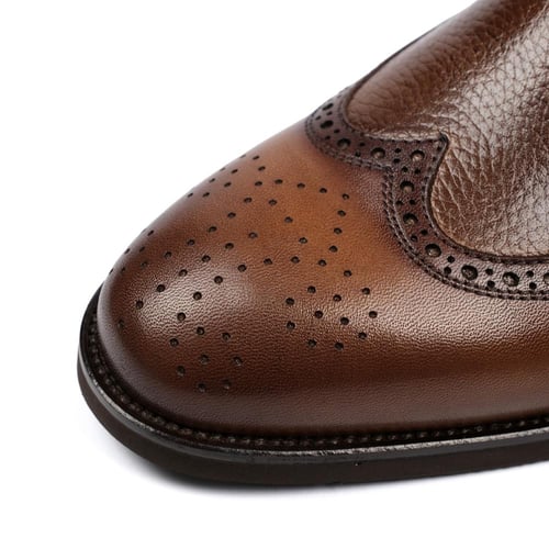 أكسفورد بروغ كلاسيك - جلد غزال طبيعي