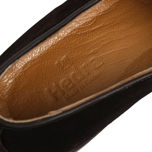 لوفر شامواه كلاسيكي لون بني