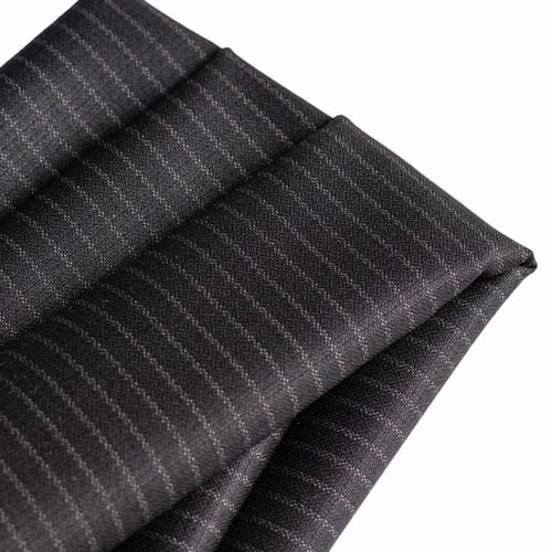 قماش مقلم لون اسود