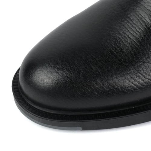 جزمة ديربي بتصميم كلاسيكي - جلد طبيعي مريح