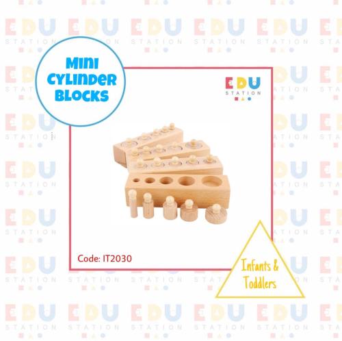 Mini Cylinder Blocks - الاسطوانات بمقبض بالحجم الص...