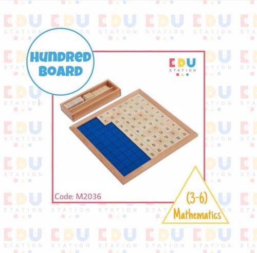 Hundred Board (English) -لوح المئة (انجليزي)