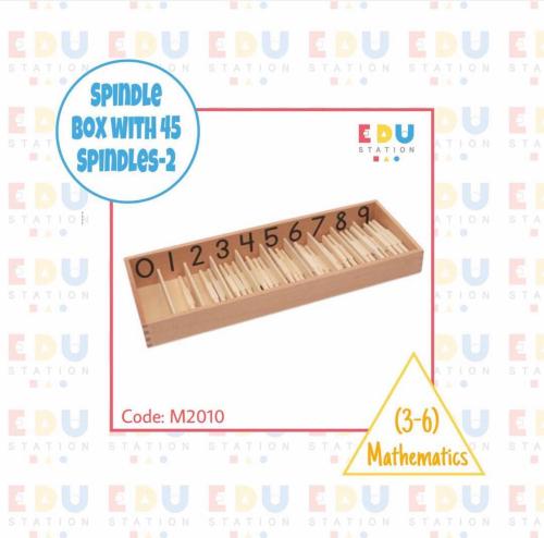 Spindle Box With 45 Spindles -2 -صندوق المغازل (ان...