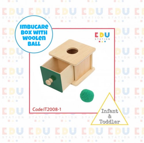 Imbucare Box with Woolen Ball - صندوق الإدخال مع ك...