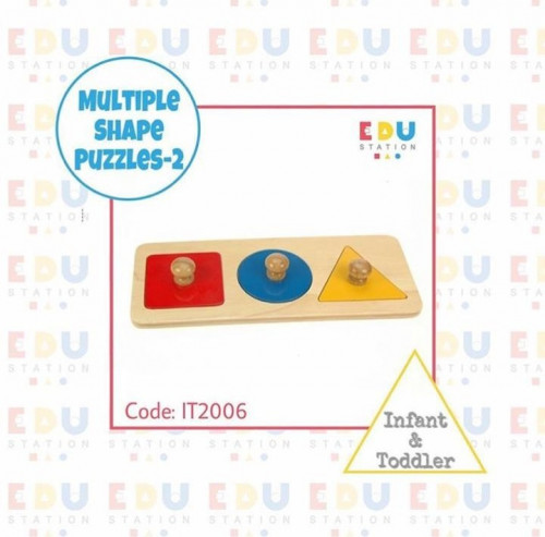 Multiple Shape Puzzles -2 -أحجية الأشكال المتعددة...