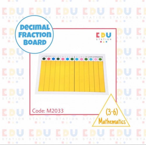 Decimal Fraction Board - لوح الكسور العشرية