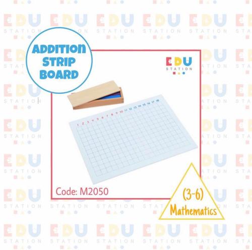 Addition Strip Board (English) - لوح شرائط الجمع (...
