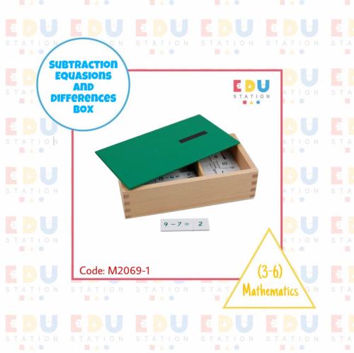 Subtraction Equations And Differences Box - صندوق...